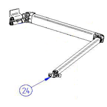 Joustovarren etukiinnikepari Thule Omnistor 5200 / 6300