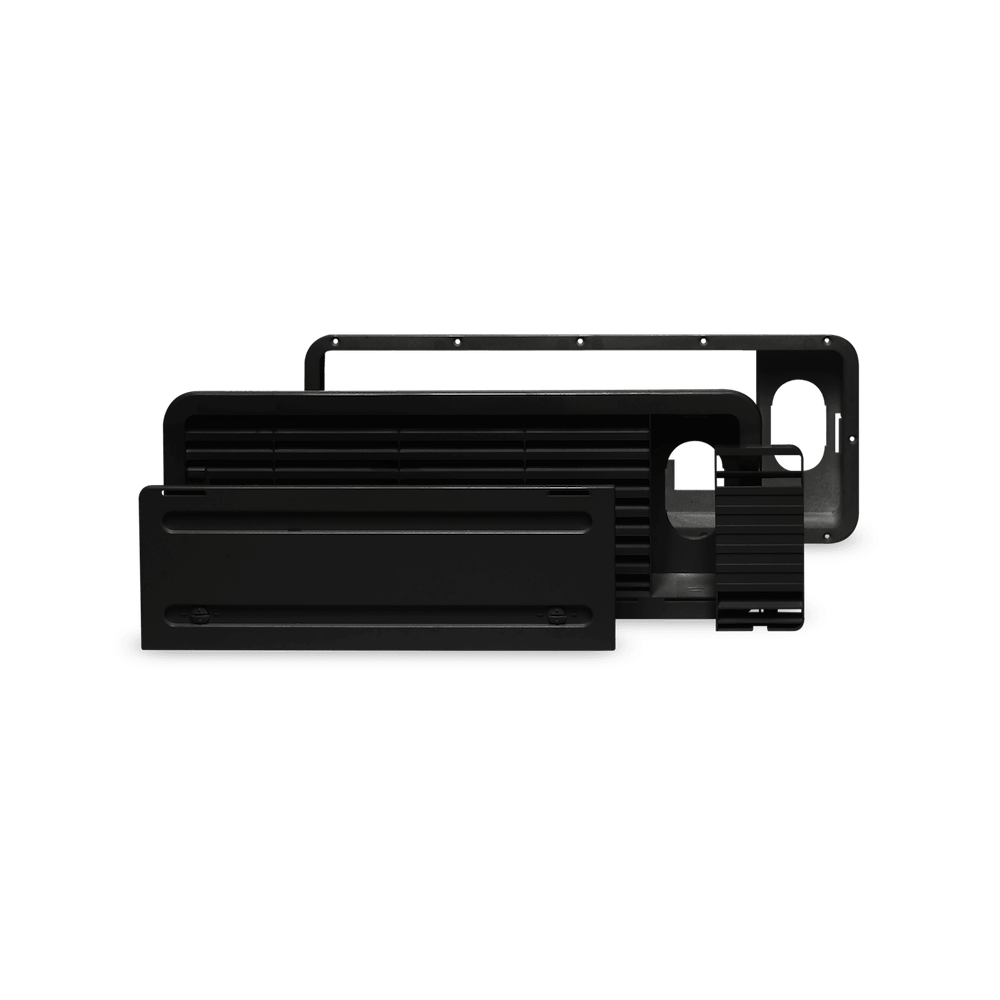 Dometic LS 100 yläosan ritiläsarja, musta