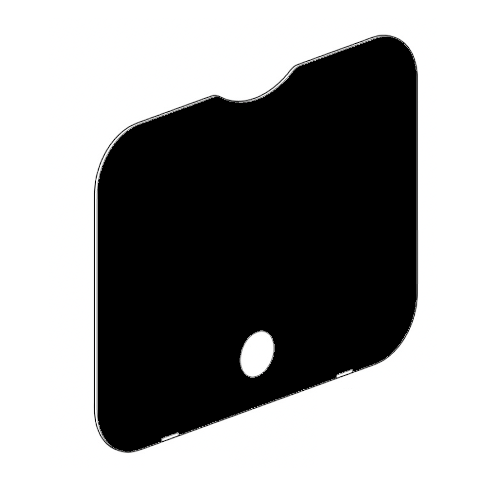 Thetford lieden lasikansi SHB340xx / SHB345xx, musta