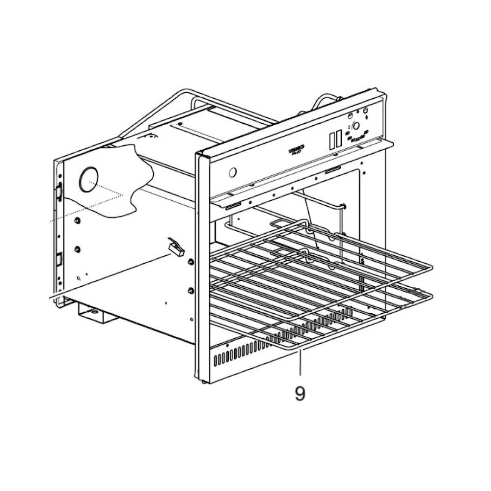 Thetford uunin ritilä SOG7xxxx