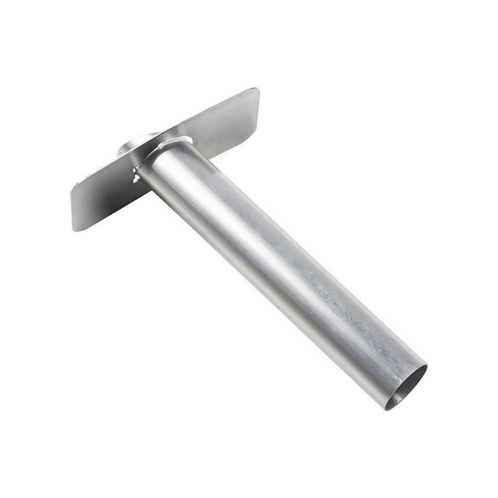 Dometic pakoputki + seinälaatta, 195 mm