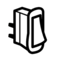 Thetford sisävalon katkaisin Duplex SOG7xxxx