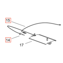 Thetford termoelementti ja elektrodi Duplex SOG7xxxx / Triplex SOH70xxx