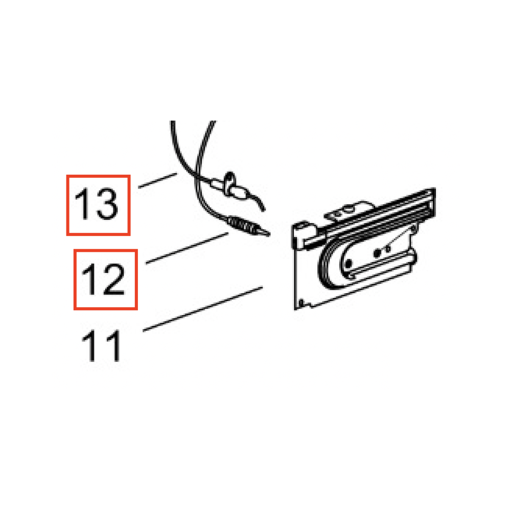 Thetford termoelementti ja elektrodi Duplex SOG7xxxx / Triplex SOH70xxx