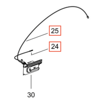 Thetford termoelementti ja elektrodi Duplex SOG7xxxx / Triplex SOH70xxx