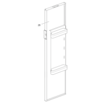 Thetford jääkaapin ovi N142