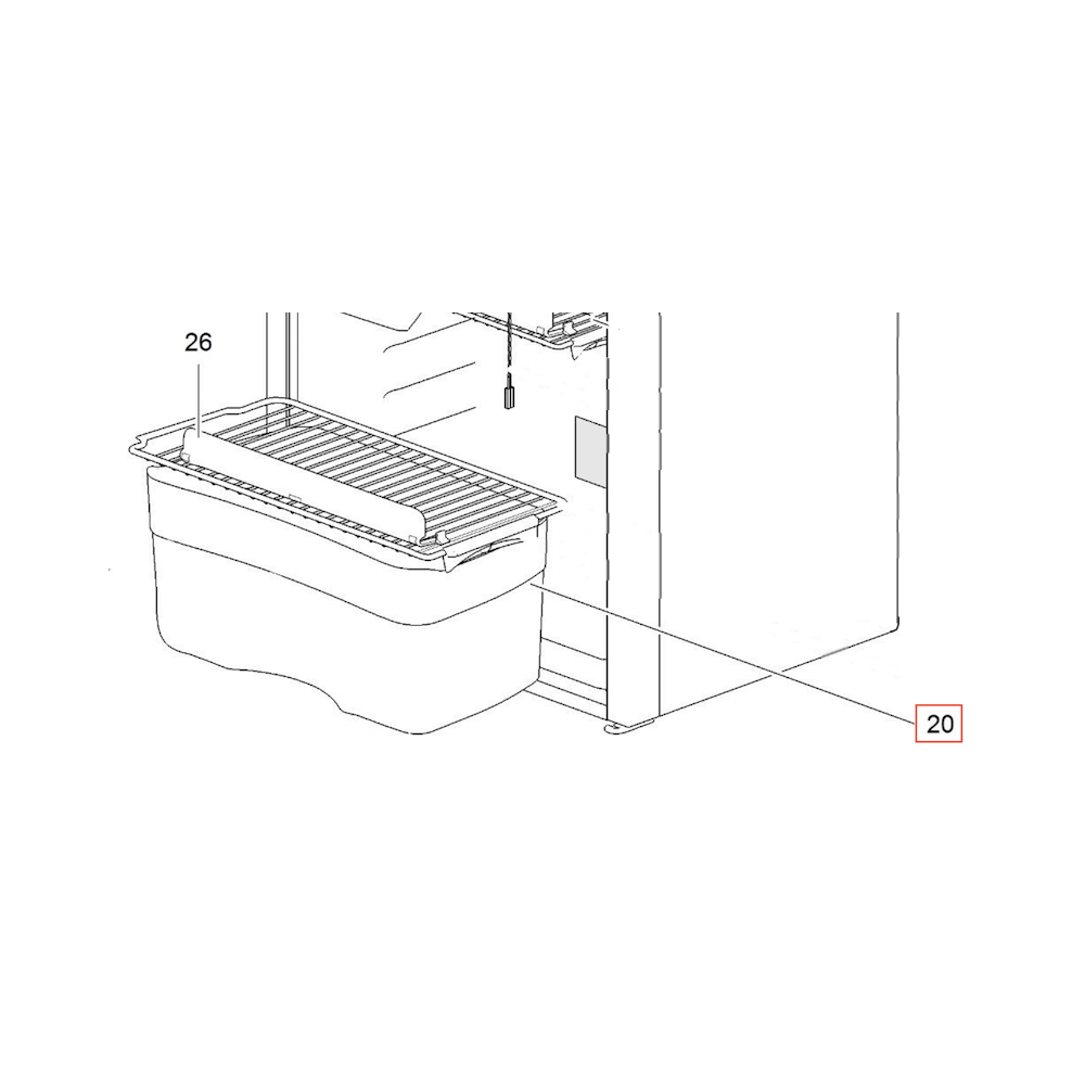 Thetford vihanneslaatikko