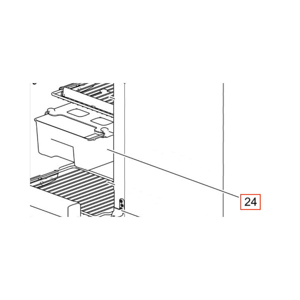 Thetford vihanneslaatikko N4141-4142