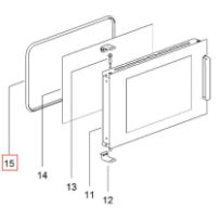 Uunin luukun tiiviste Thetford SOG525 / SOV420