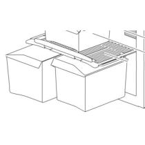 Thetford vihanneslaatikko N4170 / N4175, käännettävä
