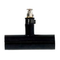 Alde T-kappale ilmausruuvilla, kumi (Ø22 mm)