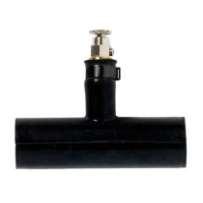 Alde T-kappale ilmausruuvilla, kumi (Ø22 mm)