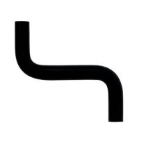 Alde S-kappale, kumi (Ø22 mm, lyhyt, esiasennetuilla jousikiristimillä)