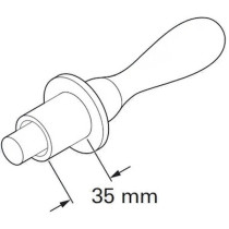 Lukkoaluslevyn asennustyökalu 35 mm Truma Combi D