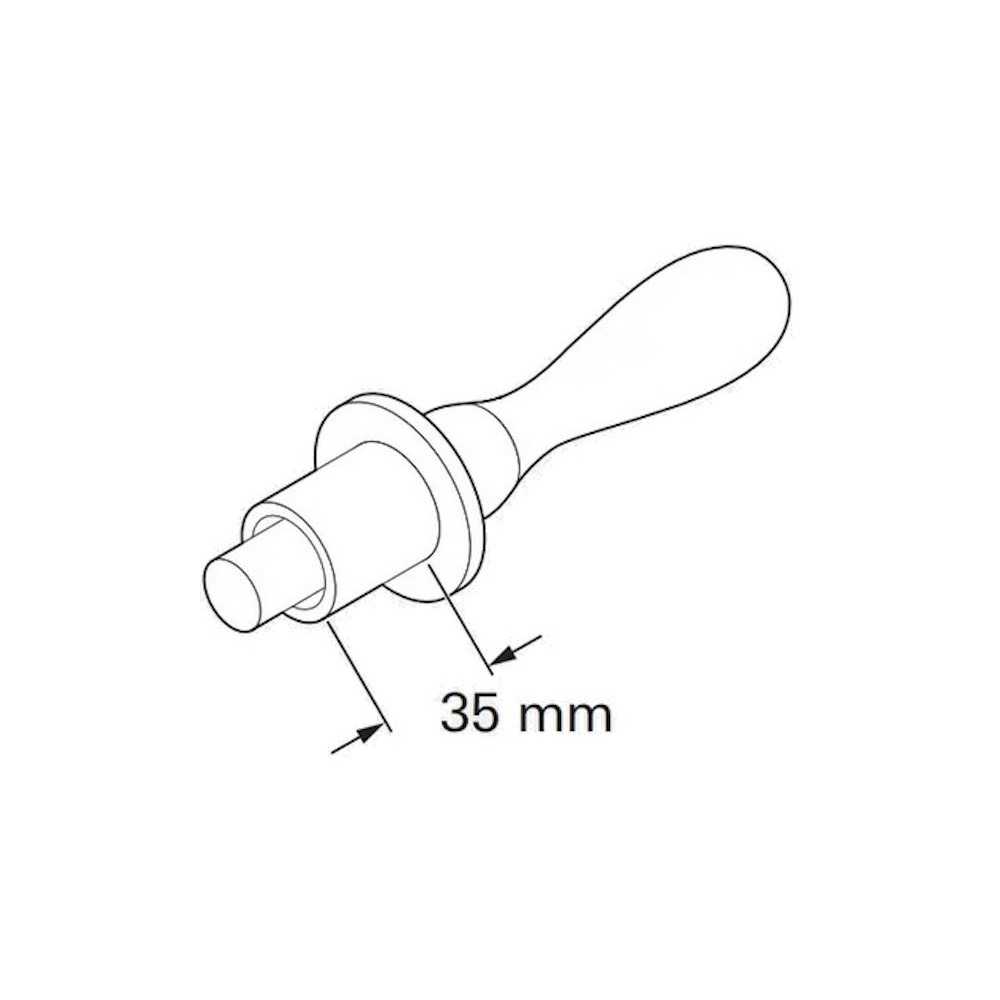 Lukkoaluslevyn asennustyökalu 35 mm Truma Combi D