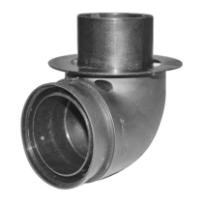 Truma eristetty kulmakappale, Ø65 mm