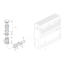 Truma AK 3 -kattoläpivienti