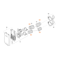 Truma AE 3 -pakoputki, Ø55 mm