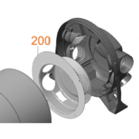 Truma kiertoilman kotelo Combi (sisäosa)