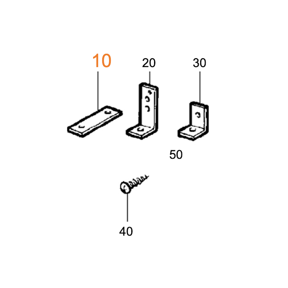 Truma kiinnike E 2400 (suoralevy)