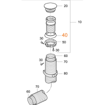 Kumitiivisterengas S53 Truma S 5002 / S 5004