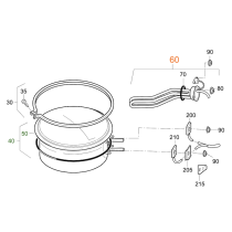 Truma lämpövastus Boiler, 850W