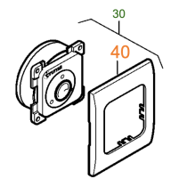 Truma ohjauspaneelin kehys CP Plus
