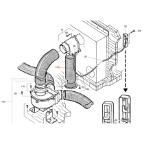 Truma ÜR -pakoputken suojaputki, Ø75 mm