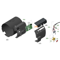 Truma Combi 6 -piirilevy 06/2020-, 06/2018-05/2020, 12V