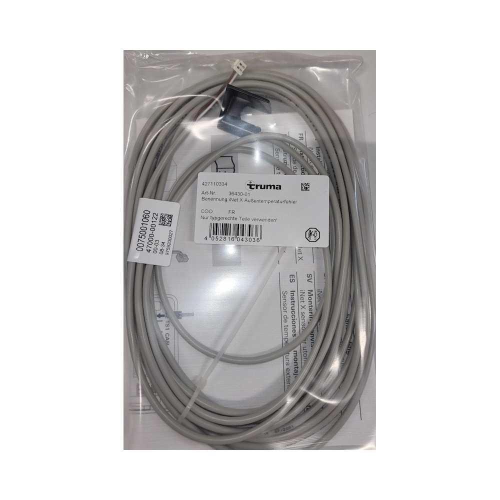 Truma ulkolämpötilan anturi, iNet X paneeli