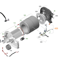 Truma veden lämpötilatunnistin johto Combi 4 / 6