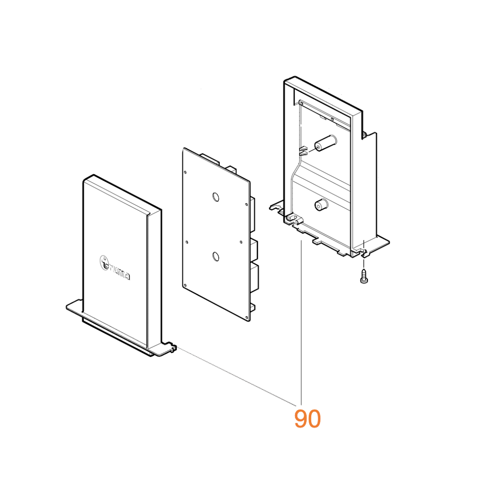 Truma piirilevyn kotelo Aventa eco