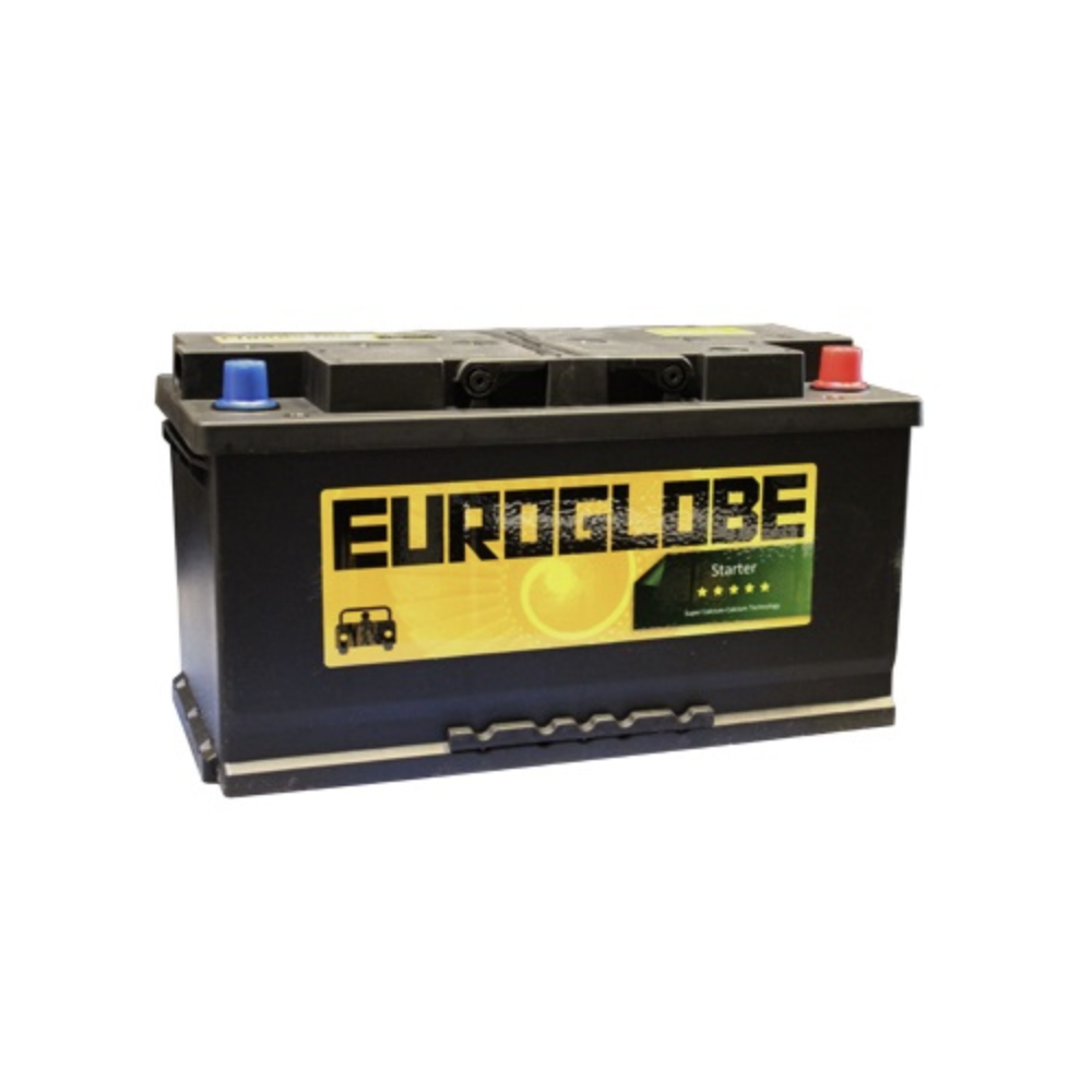 Akku Euroglobe 100Ah 850A(EN) (–/+) 12V