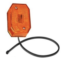 Aspöck Flexipoint 1 -sivuvalo, 12V