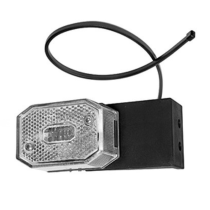 Aspöck Flexipoint 1 -etuvalo kumijalalla, 12V