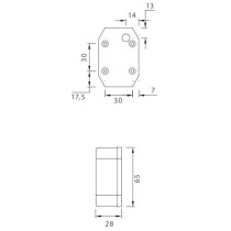 Etuvalo Aspöck Flexipoint 1 LED 9-33V