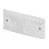 Aspöck heijastin ruuvikiinnityksellä