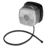 Aspöck Squarepoint -etuvalo, 12V