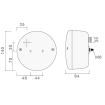 Sumuvalo Aspöck 12-24V