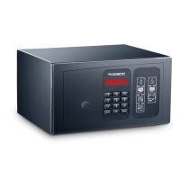 Dometic Safe MD 281C -kassakaappi automaattisella lukituksella