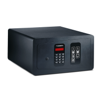 Dometic Safe MD 361C -kassakaappi automaattisella lukituksella