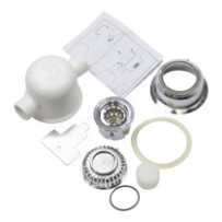 Dometic vesilukko, kromattu