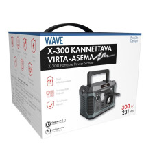 Kannettava virta-asema Wave X-300 231WH / 300W