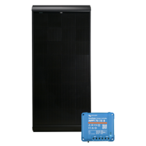 Aurinkopaneelisarja NDS Blacksolar 185WP + Victron Energy SmartSolar MPPT 75/15