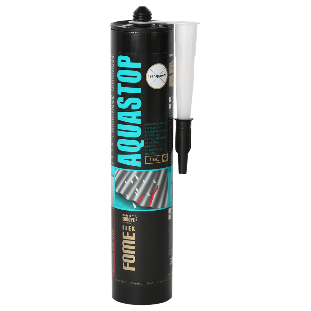 Fome Flex -synteettinen kumitiiviste, kuituvahvistettu (300 ml)