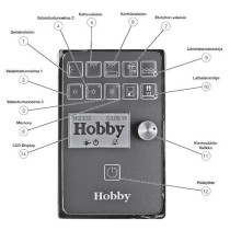 Hobby ohjauspaneeli + tarra EL530 LCD (ilman kehystä)