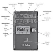 Hobby ohjauspaneeli + tarra EL530 LCD (ilman kehystä)