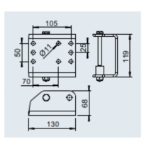 AL-KO kiinnikerauta Profi 3500 kg