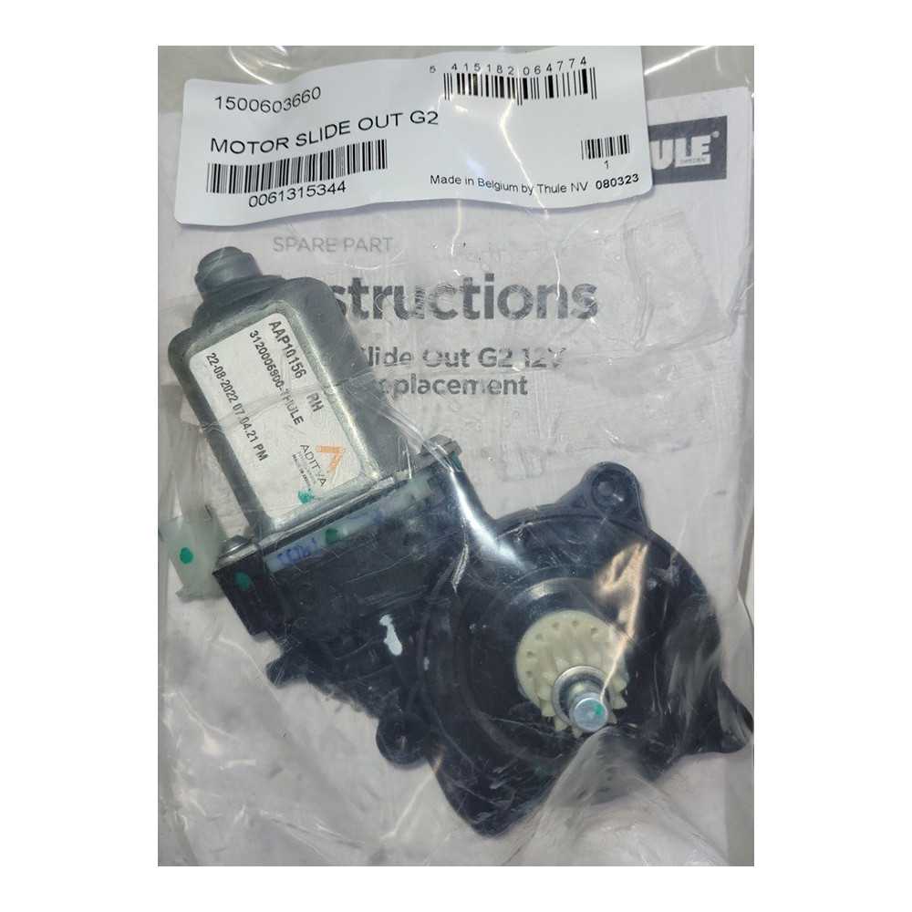 Thule moottori Slide-Out Step G2, 12V