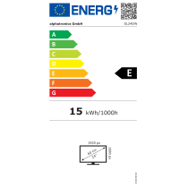 alphatronics 24" SLA-Linie+ I SLA24DW Smart LED-TV 12V - DVD soittimella